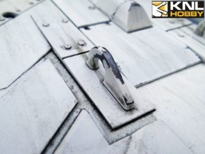 leopard-2a6-un-white-coating close-up wheel KNL HOBBY